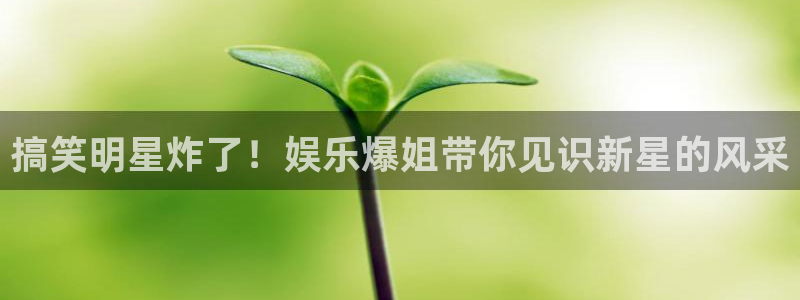 辉达平台怎么下载：搞笑明星炸了！娱乐爆姐带你见识新星的风采